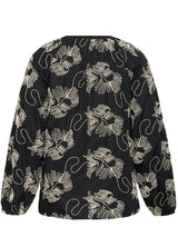 Boho-Bluse aus Baumwolle