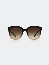 Sonnenbrille "Billy" - Black/Brown Transparent