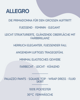 Square Top - Allegro - Tearose