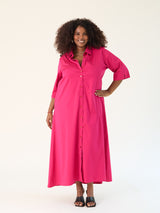 Curvy-Fashion-berlin-Maxidress-Magenta-INR