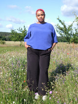 Curvy-fashion-berlin-Les-soeurs-shop-Square-Top-Blau-IV
