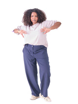 Grosse-grössen-Berlin-Perfect Pants-Orlando -Dunkelblau-IÖ