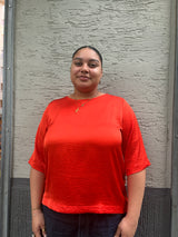Square Top - Allegro - Red Orange