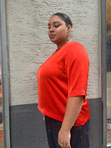 Square Top - Allegro - Red Orange