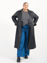 Loved-by-les-soeurs-shop-Trenchcoat-vigaccio-Leder-Schwarz-I