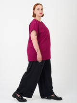 Loved-by-les-soeurs-shop-curvy-fashion-Cool-tee-cerise-IIO
