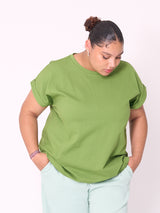 Plus-size-fashion-berlin-Cool-tee-grün-I