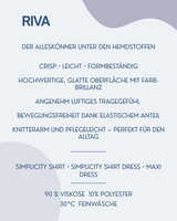 Oversize Shirt - Riva - Schwarz