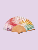 Fan "Color Harmony" - Watercolor Pastel