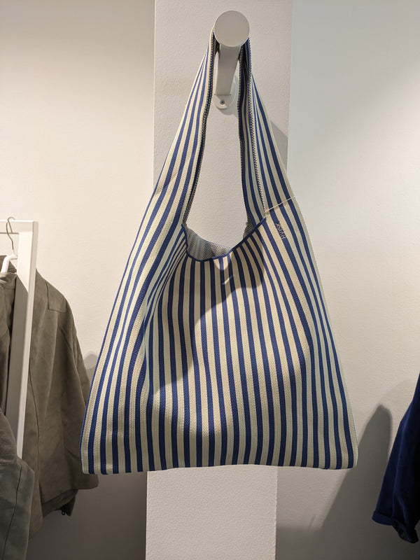 Shopper "Carry Knit"- Navy Blue