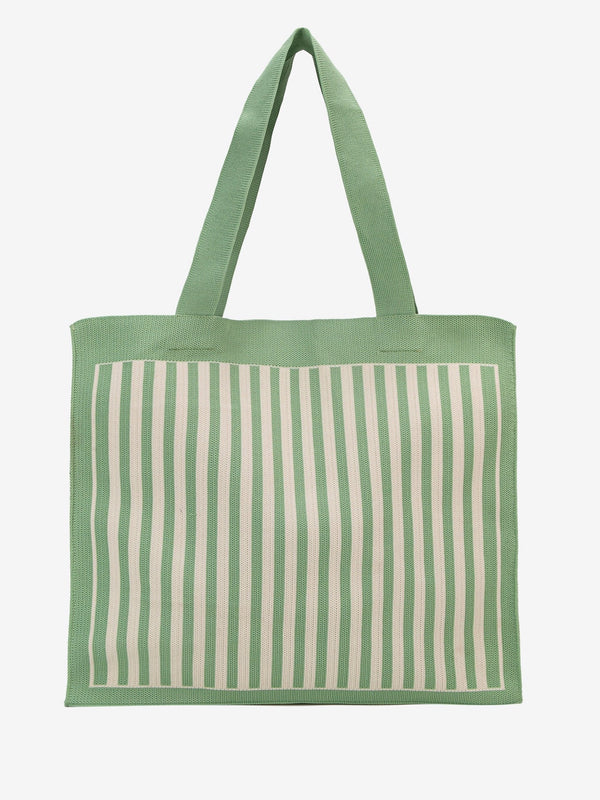 Shopper "Cruise Knit Net"- Light Green