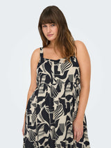 only-carmakoma-carmalusis-15345317-kleid-midi-gemetrisch-muster-off-white-schwarz-IV