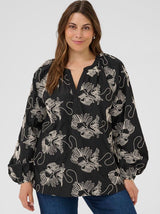 Boho-Bluse aus Baumwolle