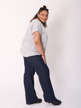 plus-size-berlin-loved-by-les-soeurs-shop-cool-Tee-Grau-Melange-III