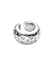 "Tryvann Popcorn Cuff" - Silber