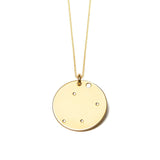 Halskette mit Sternbild - Waage - gold too dreamy