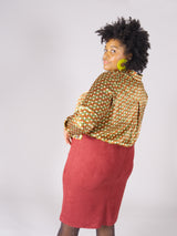 Loved-by-les-soeurs-shop-Pleatherskirt-bordaux-IV