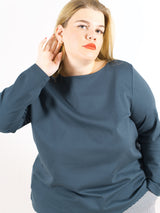 Loved-by-les-soeurs-shop-Simple-Sweater-Tannengrün-II