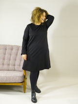 Triangle Dress - Punty - Schwarz