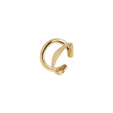 Ripples Ear Cuff - Gold Maria Black