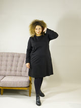 Triangle Dress - Punty - Schwarz