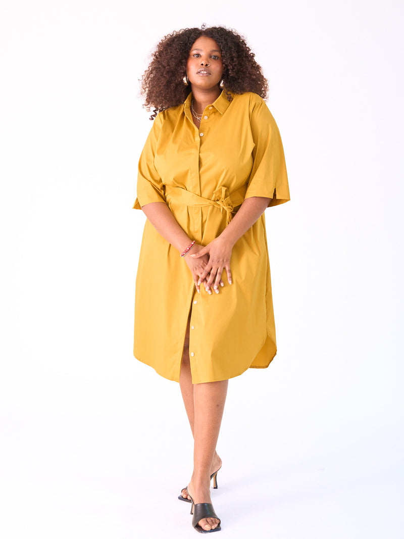 Curvy-Fashion-Berlin-Simplicty-Shirt-Ocker-II