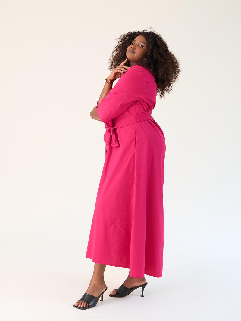 Curvy-Fashion-berlin-Maxidress-Magenta-INV