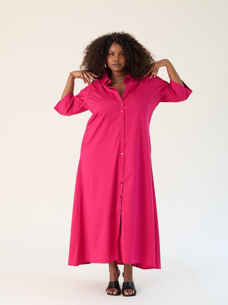 Curvy-Fashion-berlin-Maxidress-Magenta-INP