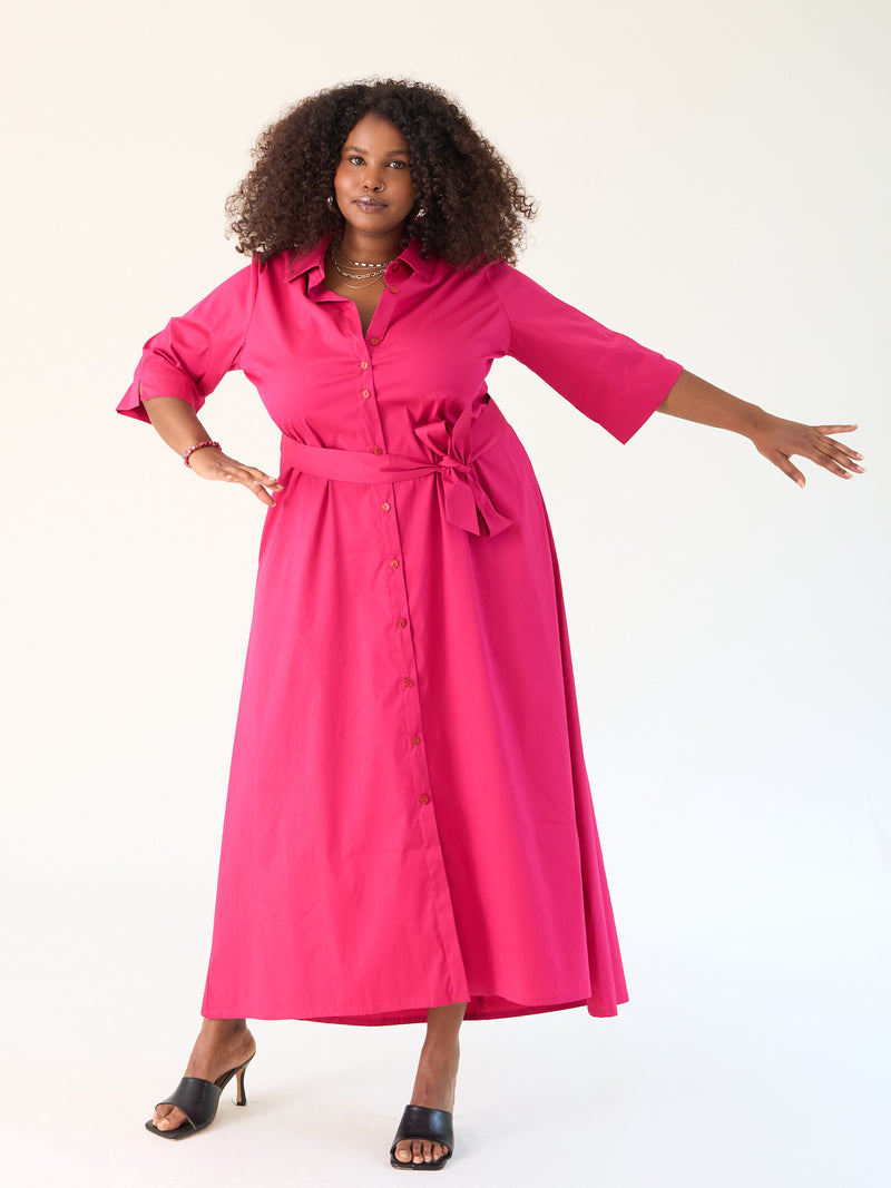 Curvy-Fashion-berlin-Maxidress-Magenta-INO