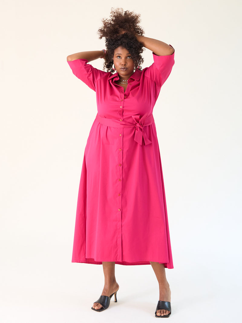 Curvy-Fashion-berlin-Maxidress-Magenta-INF