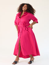 Curvy-Fashion-berlin-Maxidress-Magenta-INO