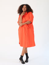 Curvy-Fashion-berlin-Simplicity-shirtdress-orange-I
