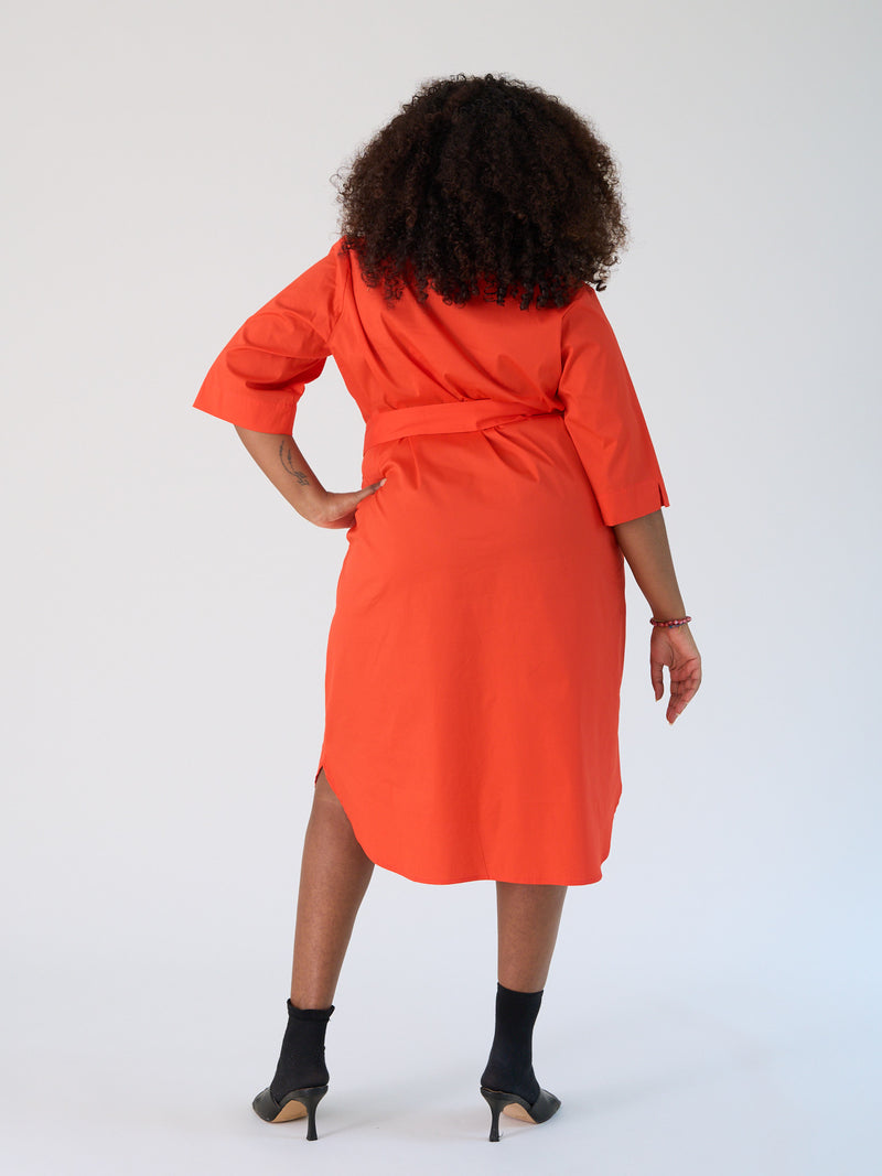 Curvy-Fashion-berlin-Simplicity-shirtdress-orange-IR