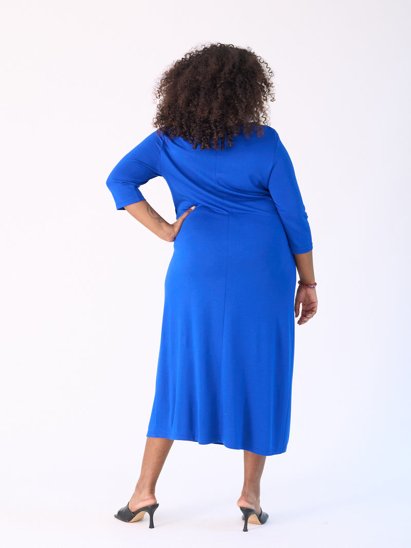 Curvy-Fashion-berlin-drapedress-royalblau-IÄ