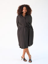 Curvy-Fashion-berlin-simplicity-shirt-dress-modal-black-II