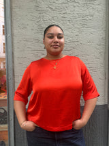 Square Top - Allegro - Red Orange