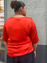 Square Top - Allegro - Red Orange