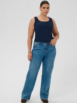 Kaffe-curve-Plus-size-berlin-10581396-Marineblau-II