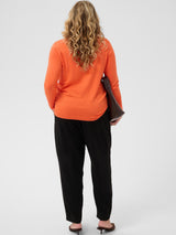 Kaffe-curve-plus-size-fashion-10584452-Orange-IÖ