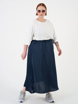 Loved-by-les-soeurs-shop-Fluid-skirt-Allegro-Dunkelblau-II