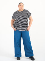 Loved-by-les-soeurs-shop-Marlene Pants-Midblue-IM