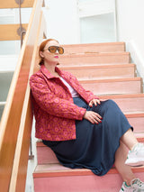Loved-by-les-soeurs-shop-Padded-Workerwear-Jacket-Flower-I.Ö