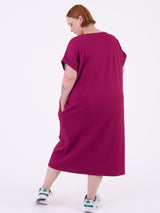 Tee-Dress - Punty - Magenta