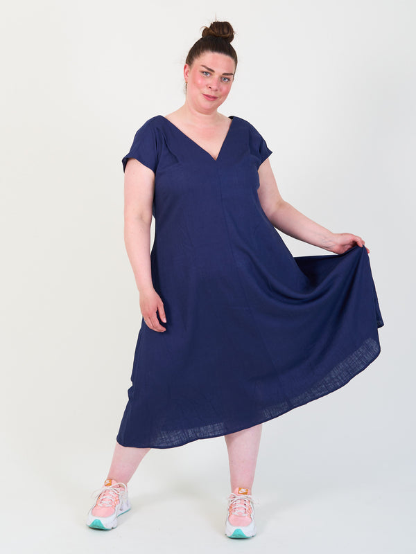Marina-rinaldi-berlin-leinenkleid-I