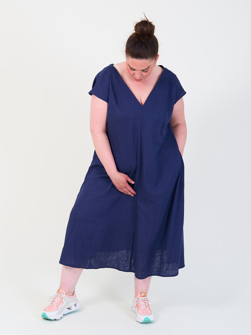 Marina-rinaldi-berlin-leinenkleid-II