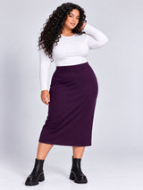 Mat-Plus-size-fashion-strickrock-Aubergine-II