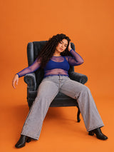 Mat-Plus-size-fashion-berlin-Meshtop-Royalblau-I
