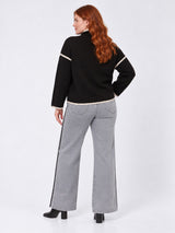 Mat-Plus-size-fashion-berlin-Pullover mit seitenstreifen-IV