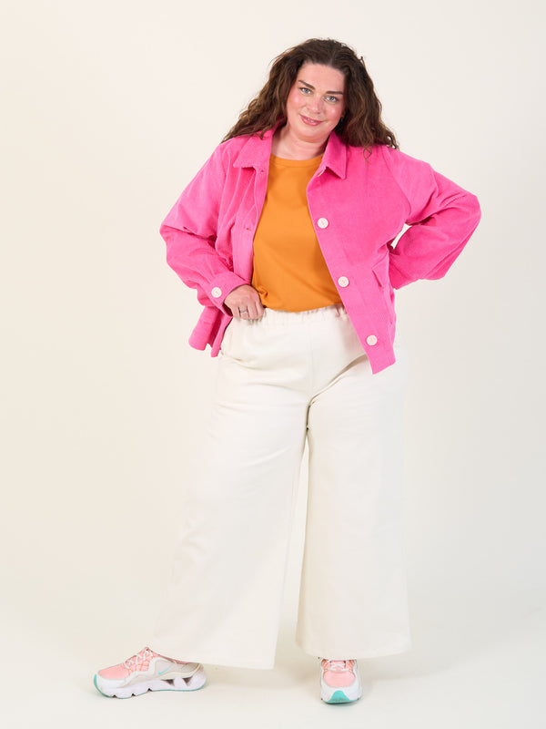 Mode-grosse-grossen-Palazzopants-white-I.B