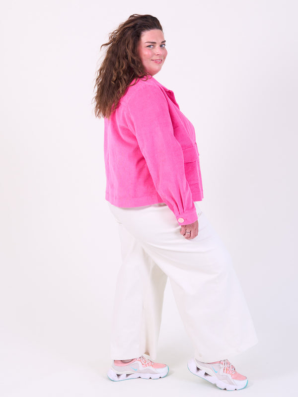 Mode-grosse-grossen-Palazzopants-white-I.I